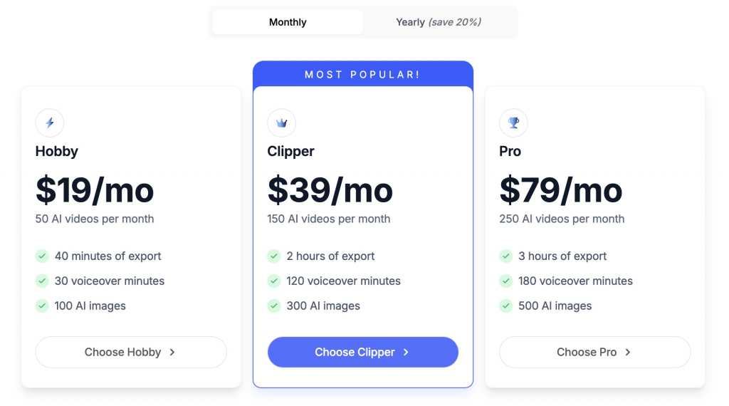 crayo.ai pricing